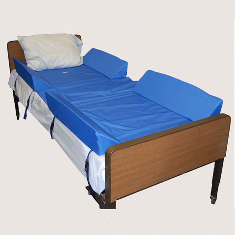 30 Degree Full Body Bed Support System w/Four Attached Bolsters