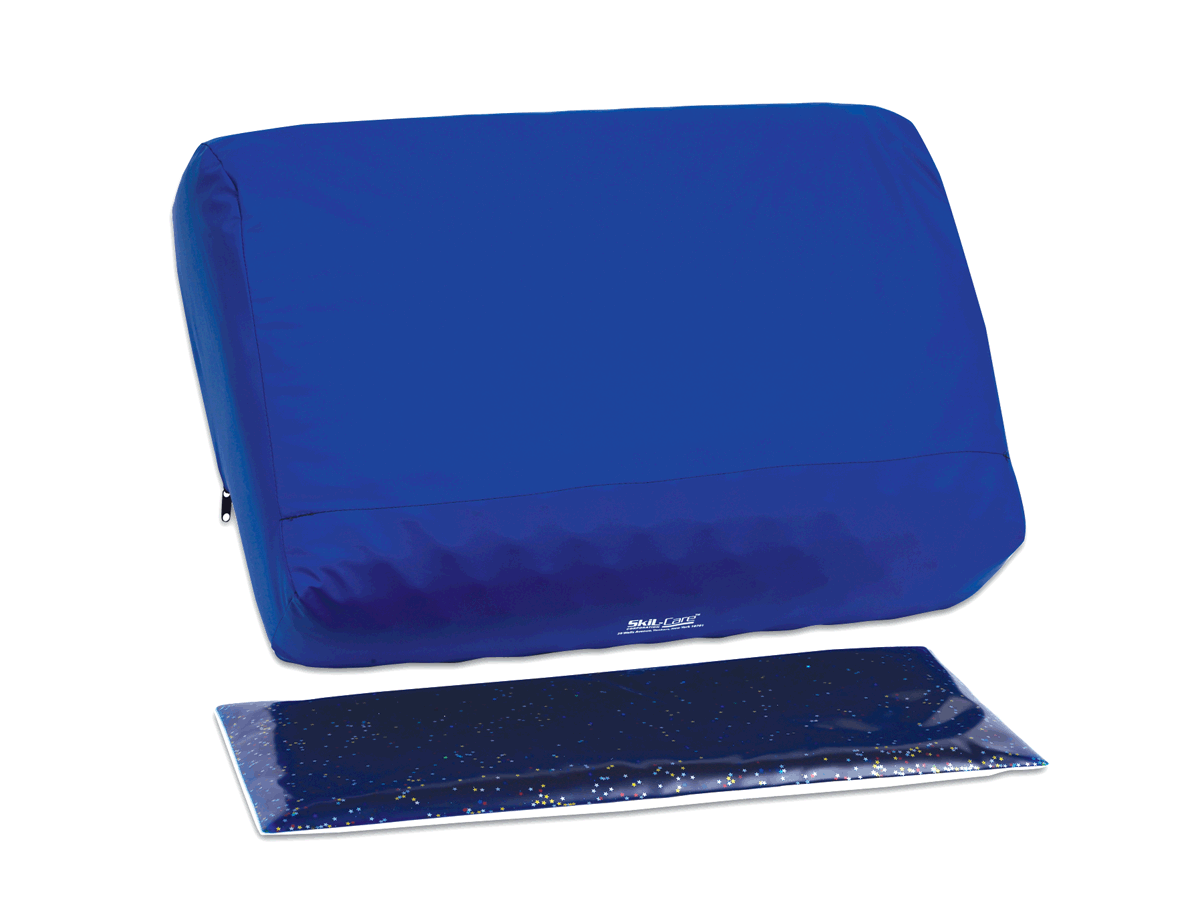Lower Leg Wedge Positioner with Rounded Shape and Gel (Model# 810021)