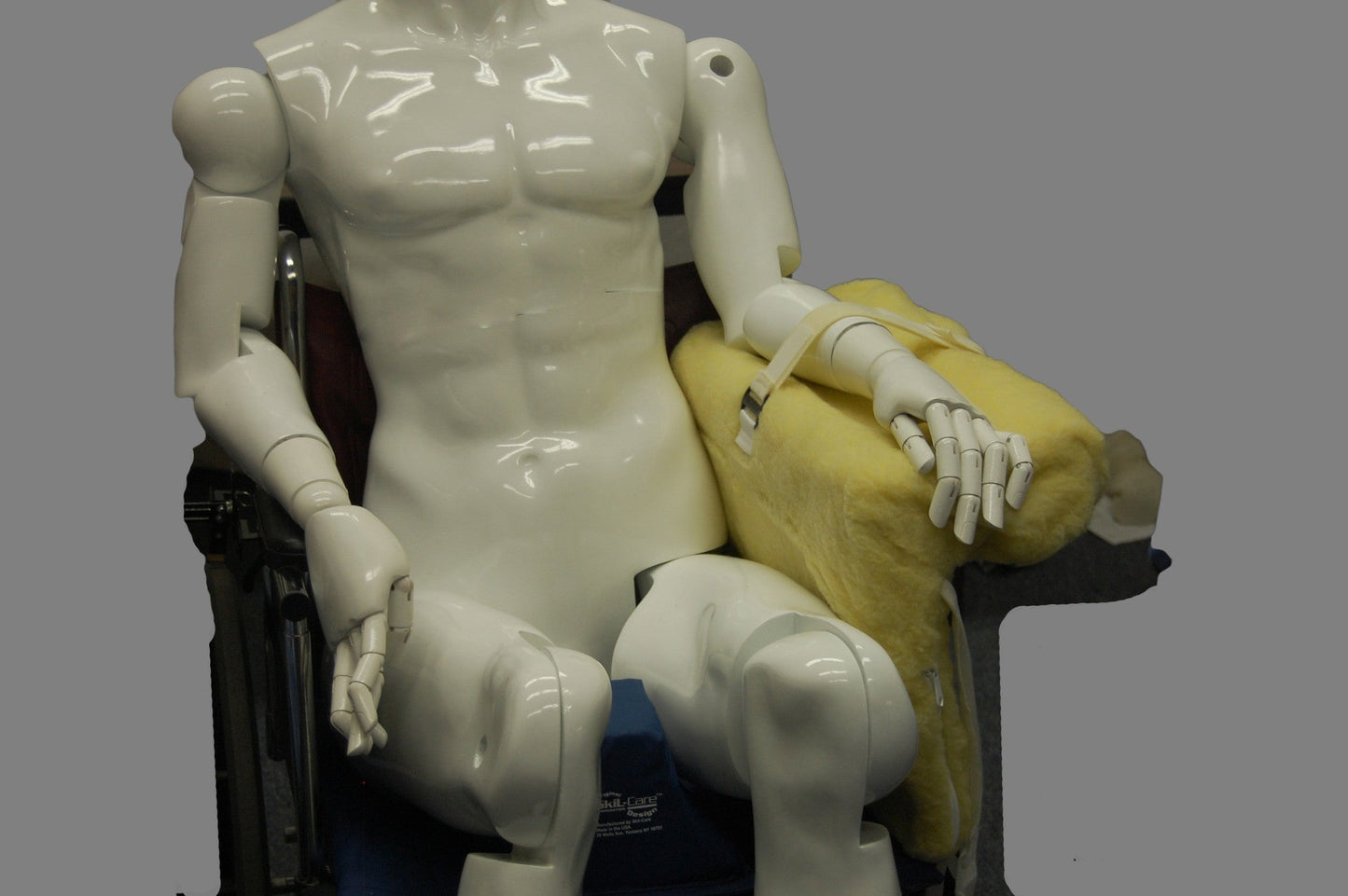 Lateral Body Support w/Sheepskin Cover