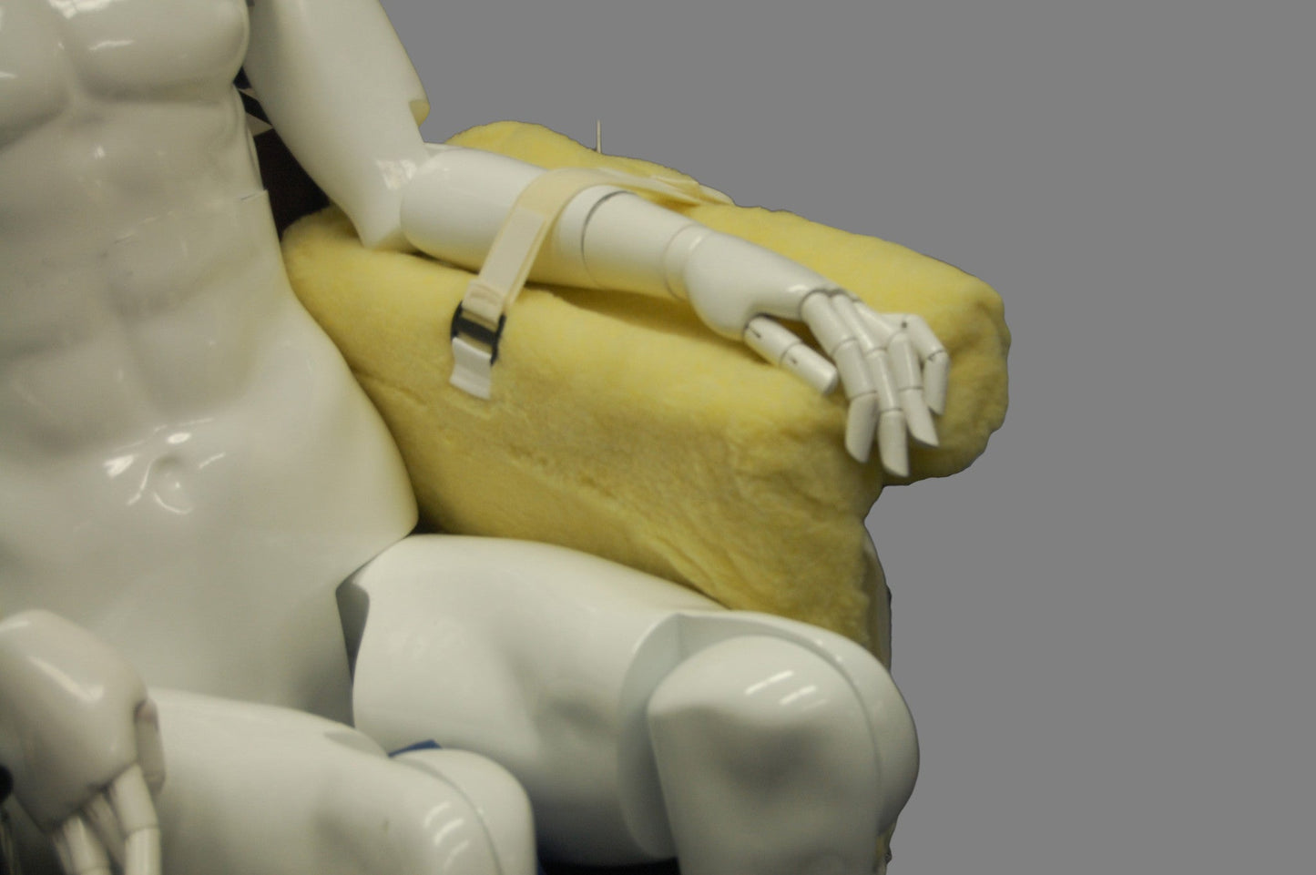 Lateral Body Support w/Sheepskin Cover
