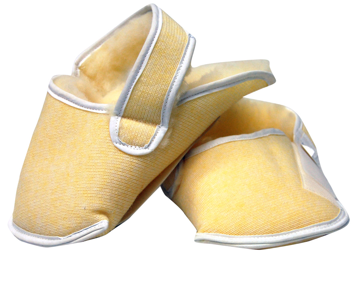 Synthetic Sheepskin Relief Slippers