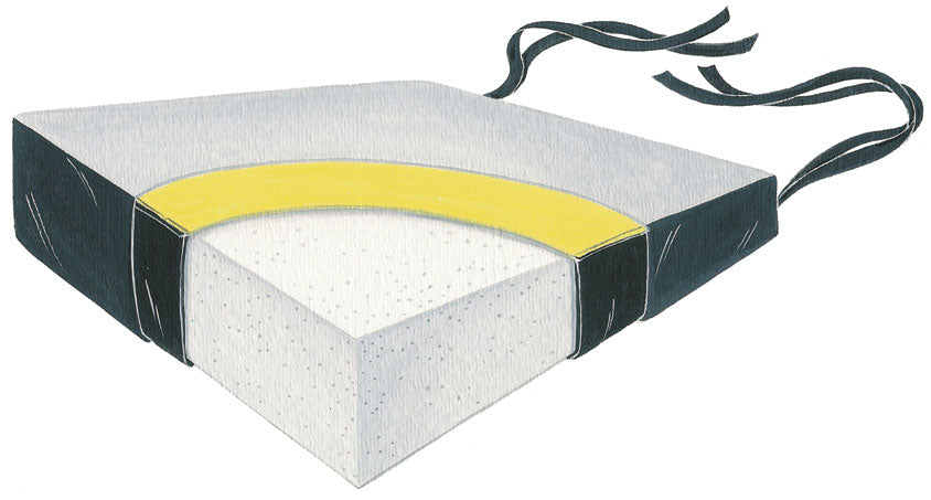 Wedged Foam Wheelchair Cushion