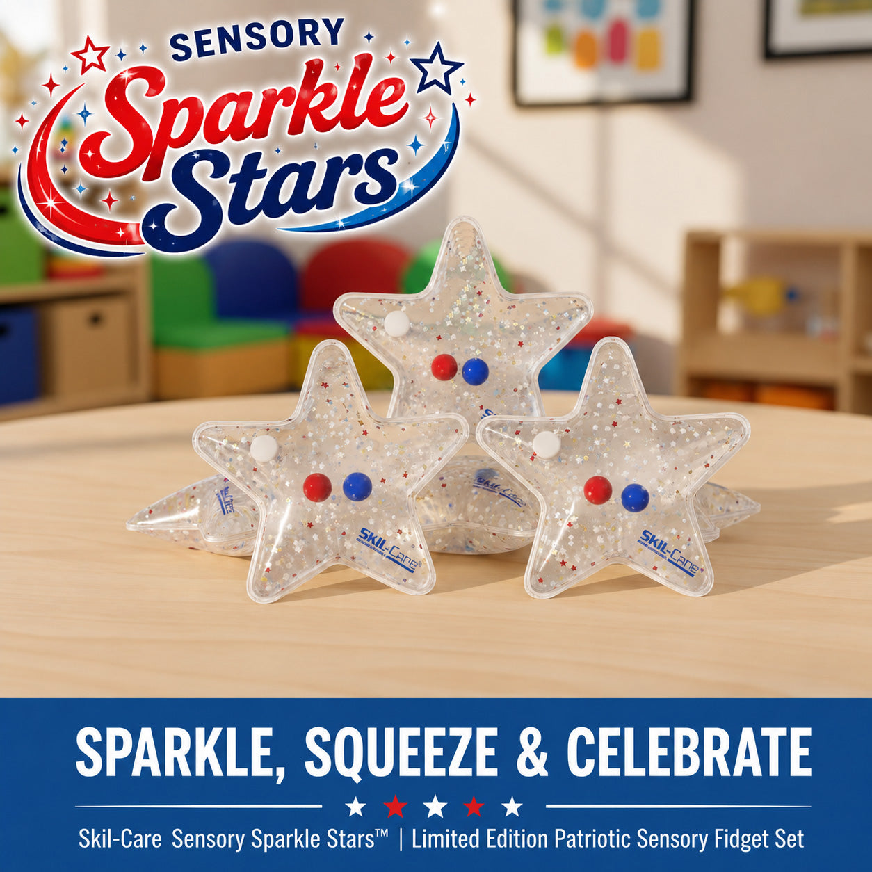 Sensory Sparkle Stars