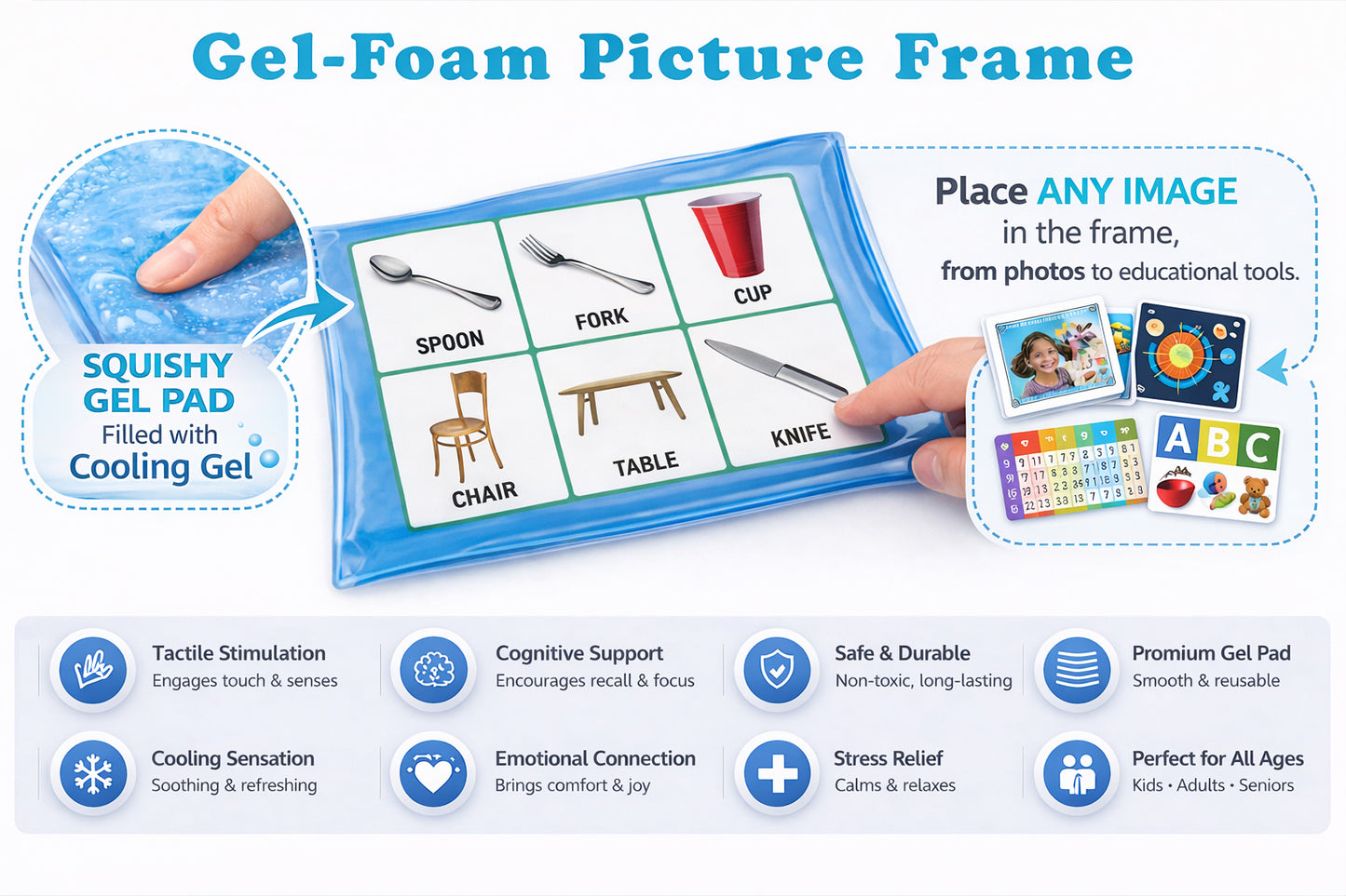 Gel-Foam Picture Frame