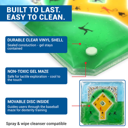 Baseball Gel Maze