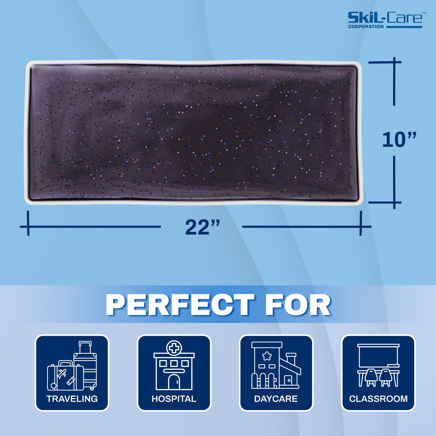 Rectangular Weighted Lap Pads