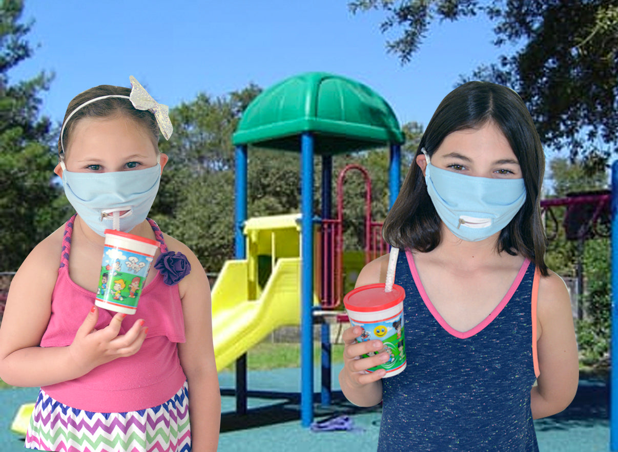 Face Mask w/Zipper Opening - 5/pk
